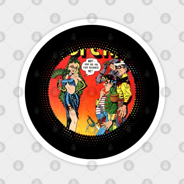 Funny Sexy T-shirt for the Comic Book Geek Magnet by Joaddo